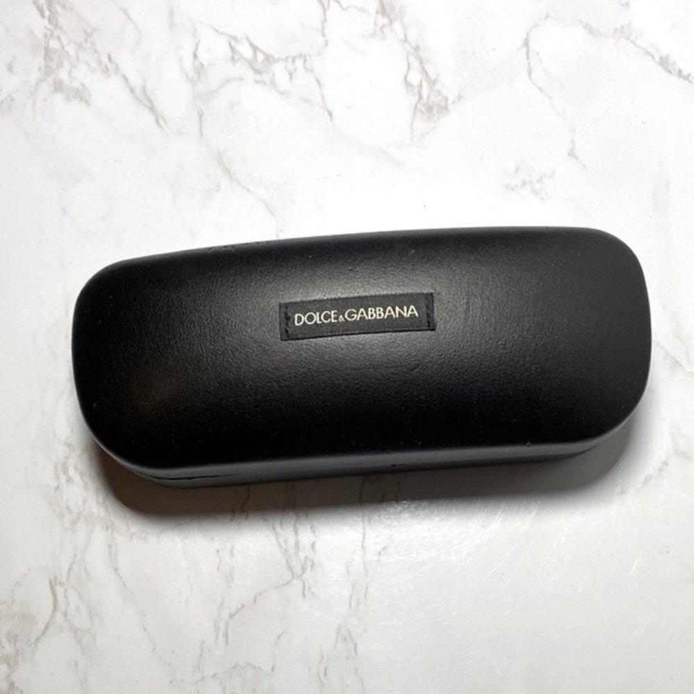 Dolce & Gabbana Black and White Sunglasses Case